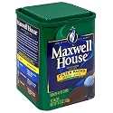 Maxwell House Filter Packs Ground Coffee, Decaffeinated, 10-Count Canisters (Pack of 4)