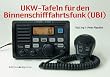 UKW-Tafeln f�r den Binnenschifffahrtsfunk (UBI): Ortsfeste Funkstellen, Verkehrskreise, Gespr�chsabwicklungen bei Routinegespr�chen, Aussendungen, Not-, Dringlichkeits- und Sicherheitsverkehr