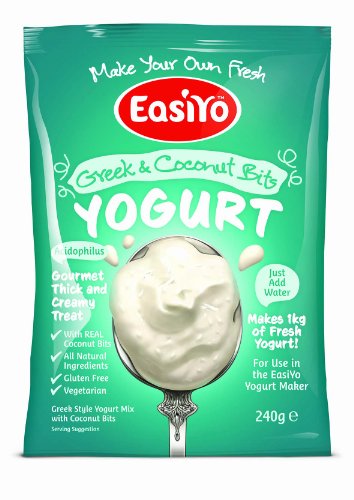 EasiYo Yogurt Mix - Greek Style & Coconut - 4 pack