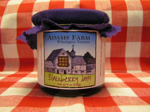 Adams Farm Blackberry Jam, 9 Oz. Jar by Adams Farm