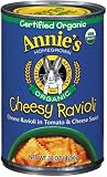 Annies Homegrown Organic Cheesy Ravioli, 15.0 Ounce Tins (Pack of 12)