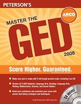 Master the GED 2008 (with CD) (Master the Ged (Book & CD-Rom))
