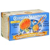 Celestial Seasonings Herb Tea, Tangerine Orange Zinger, Tea Bags, 20-Count Boxes (Pack of 6)