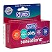 Durex Play Sensations Premium Latex Condoms, Assorted Styles & Sensations , 12 condoms (Pack of 3)