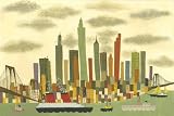 Matte Stephens Manhattan Wooden Jigsaw Puzzle
