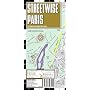 Streetwise Paris Map - Laminated City Center Street Map of Paris, France