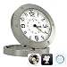 Spycam, Tischuhr mit integrierter Kamera von Kingdiscount, getarnte Kamera in der Uhr, Geh�use aus poliertem Vollmetall, Spionagekamera, Camcorder, Minikamera mit Ton, f�r Windows und Mac inkl. USB-Kabel