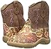 Roper Infant & Toddler Cowbaby Glitter Aztec Boot – 3-3/4” Shaft – Round Toe Boots, Cowgirl Boot, Faux Leather & Zipper Closure