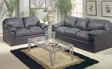 Leather Sofa Set - 101-2 Leather Match Sofa Set - Leather Furniture - 101-2-SOFA-SET