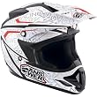 Answer Racing Alpha Air Men's A12 Comet Motocross Motorcycle Helmet - White/Red
