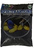 Spectrastone Special Black Aquarium Gravel for Freshwater Aquariums, 5-Pound Bag
