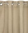 Umbra Velvette 50 X 84-Inch Drapery Panel with Grommet Top, Taupe