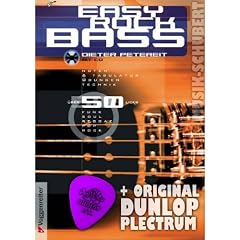 Easy Rock Bass (+CD) mit herausklappbarer Griffbrett�bersicht und Plektrum - Die beliebte Bassgitarrenschule f�r Einsteiger mit �ber 50 Licks aus Rock/Pop/Funk/Soul/Reggae in Noten und Tabulatur (Taschenbuch) von Dieter Petereit (Noten/Sheetmusic)