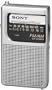 Sony ICF-S10MK2 Pocket AM/FM Radio, Silver