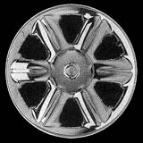 02-03 CHRYSLER PT CRUISER ptcruiser ALLOY WHEEL RIM 16 INCH, Diameter 16, Width 6 (6 SPOKE), BRIGHT SILVER, 1 Piece Only, Remanufactured (2002 02 2003 03) ALY02168U20