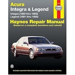 Acura Integra '90'93 & Legend '91'95 (Haynes Manuals)