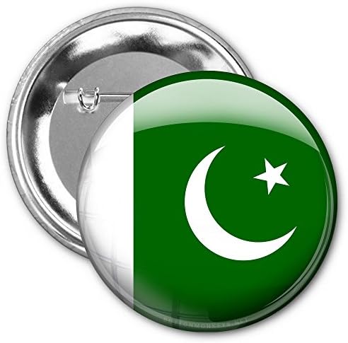 Pakistan Flag Button 2.25"