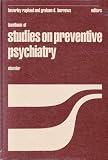 Review Elsevier Science Pub Co  / Handbook of Studies on Preventive Psychiatry
