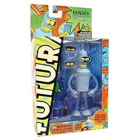 Futurama Toynami Series 3 Action Figure Bender by Futurama
