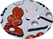 Easter BUNNY Eyelets 3/16 Scrapbooking Embellishments - Pack of 5 - Paper Craft, Holiday Cards & Tags, Paper Piecing Supplies