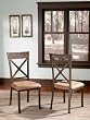 Parsley "Antique Pewter" Dining Side Chair, 18-3/4" Seat Height 4 pack By Powell Furniture