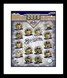 2008 Milwaukee Brewers MLB Framed 8x10 Photograph Team Collage