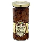 Delallo Oriental Terriyaki Marinated Mushrooms, 8-Ounce (Pack of 6)