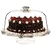 Luigi Bormioli Gallerie 4-in-1 Covered Plate with Dome