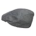 e4Hats.com Men's Linen Summer Ivy Cap - Slate Grey M-L