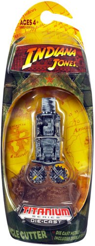 JUNGLE CUTTER * Indiana Jones 3 Inch Titanium Series KINGDOM OF THE CRYSTAL SKULL Die-Cast Vehicle