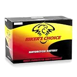 Biker's Choice YTX-14H Maintenance Free VRLA Battery for 1996-1998 Buell Models by Biker's Choice