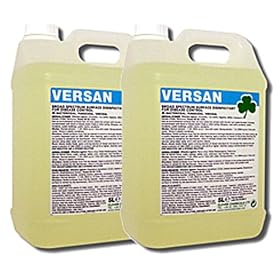 Versan Broad Spectrum Surface Disinfectant for Disease Control (10L). Cleaning Accessories Powered by TheChemicalHut.