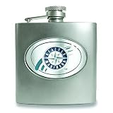 MLB Seattle Mariners Stainless Steel Hip Flask 6oz