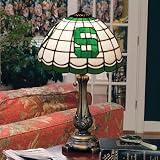 Michigan State Spartans Tiffany Table Lamp