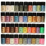 51H0rnWrohL. SL160  NYX Cosmetics Loose Pearl Eye Shadow Glitter Eye Shadow 40pc Set with Free Eye Shadow Brush