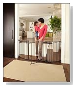 North States Supergate Deluxe Décor Metal Gate