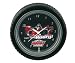 Kitchen & Housewares : Wesco Roary The Racing Tyre Car Wall Clock