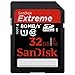 SanDisk Extreme 32 GB SDHC Class 10 UHS-1 Flash Memory Card 80MB/s (SDSDXS-032G-X46)