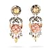 Ayala Bar Fabrics Earrings - Hip Collection in Golden and Pearly Tones #7754 AE OE