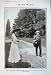 1907 Young Canadian Cousin Old Man Country Lane Photo