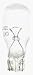 Intermatic #ML7W4C 4PK 7W Clear Wedge Bulb