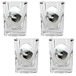 Atlanta Thrashers NHL 4pc Square Shot Glass Set by Great American Products