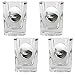Atlanta Thrashers NHL 4pc Square Shot Glass Set by Great American Products