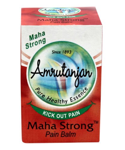Amrutanjan 10 Pack Ayurvedic Maha Strong Pain Balm