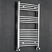 from Trueshopping Kudox Premium Chrome Curved Heated Bathroom Towel Radiator Rail 1000mm x 600mm