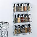 Neu Home 1812 Organize It All Wall Mounted, Chrome Spice Rack