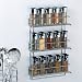 Neu Home 1812 Organize It All Wall Mounted, Chrome Spice Rack