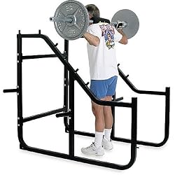Champion Barbell Step Squat Rack Gym Equipment