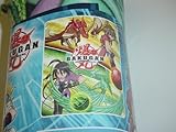 Bakugan Fleece Blanket Throw Wind and Fire