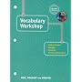 Vocabulary Workshop: Fourth Course (Elements of Language)